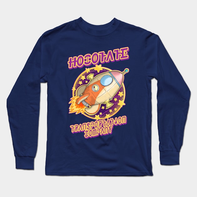 Hocotate Transportation Company Long Sleeve T-Shirt by goomba1977